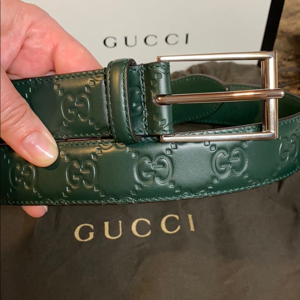 Green Gucci Woman’s Belt